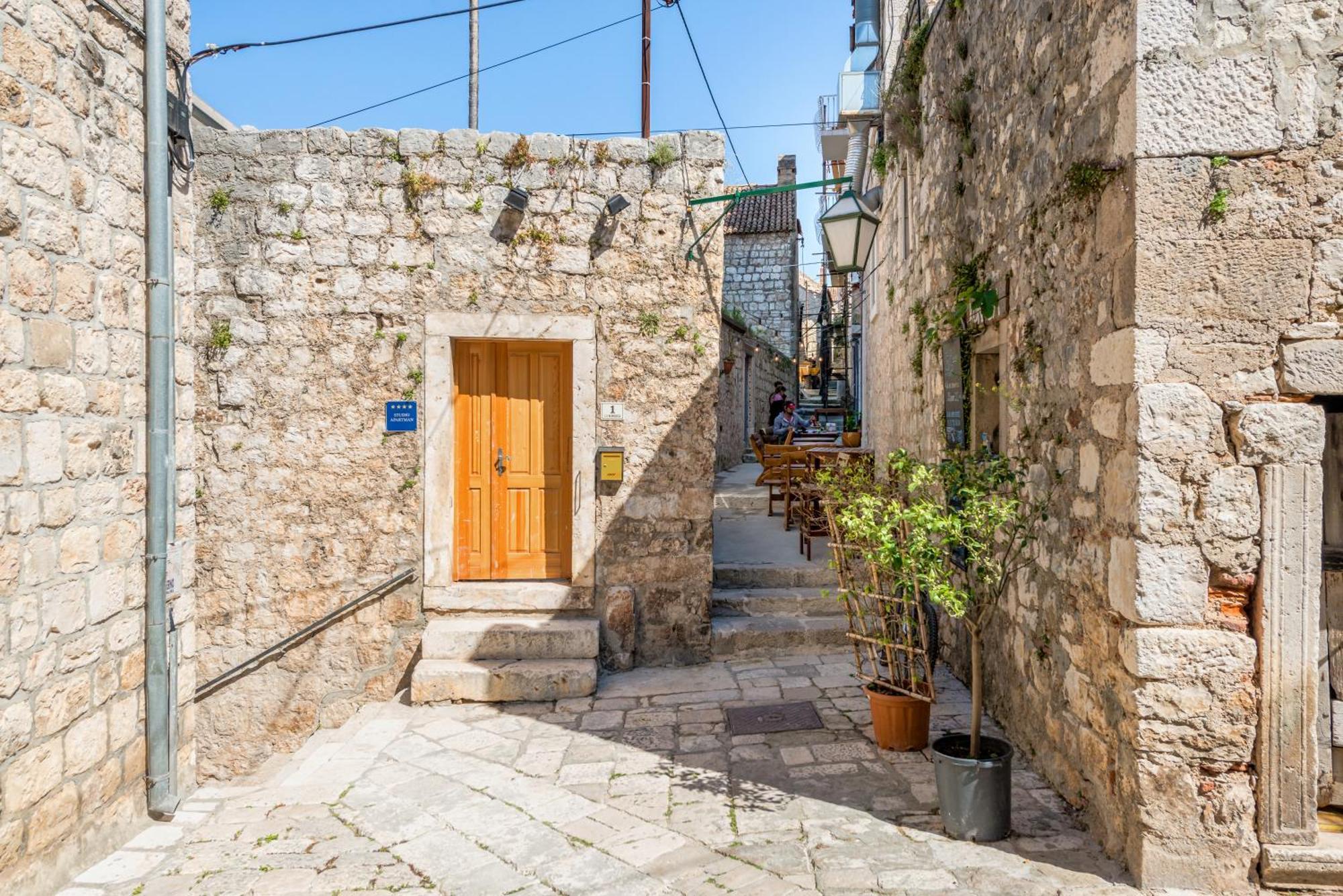 Apartments Villa Tudor 1 Hvar Town Buitenkant foto